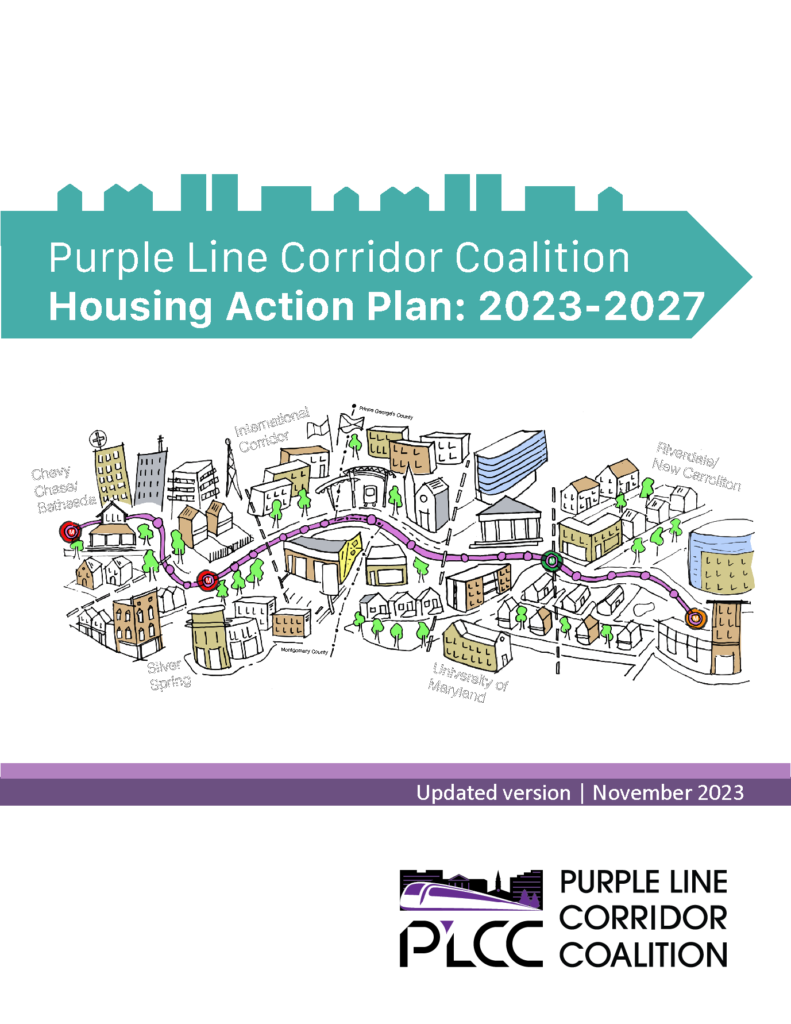 Cover page of the PLCC's Housing Action Plan for 2023-2027